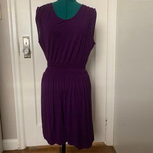 3/$30 Banana Republic Purple Cotton Dress
